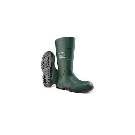 GVVNA2K Regen en winterlaarzen Dunlop green