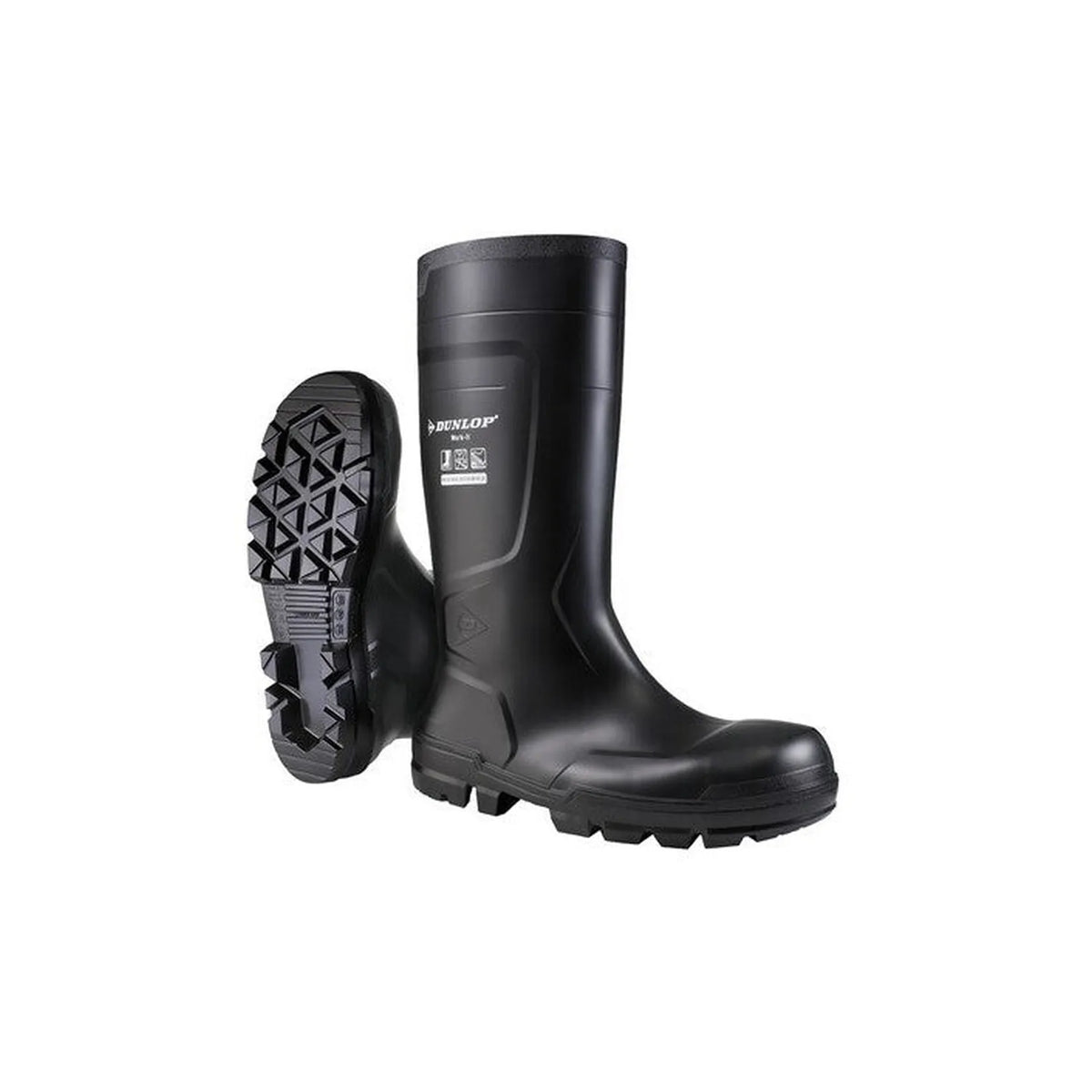 GVVNB2H Regen en winterlaarzen Dunlop black