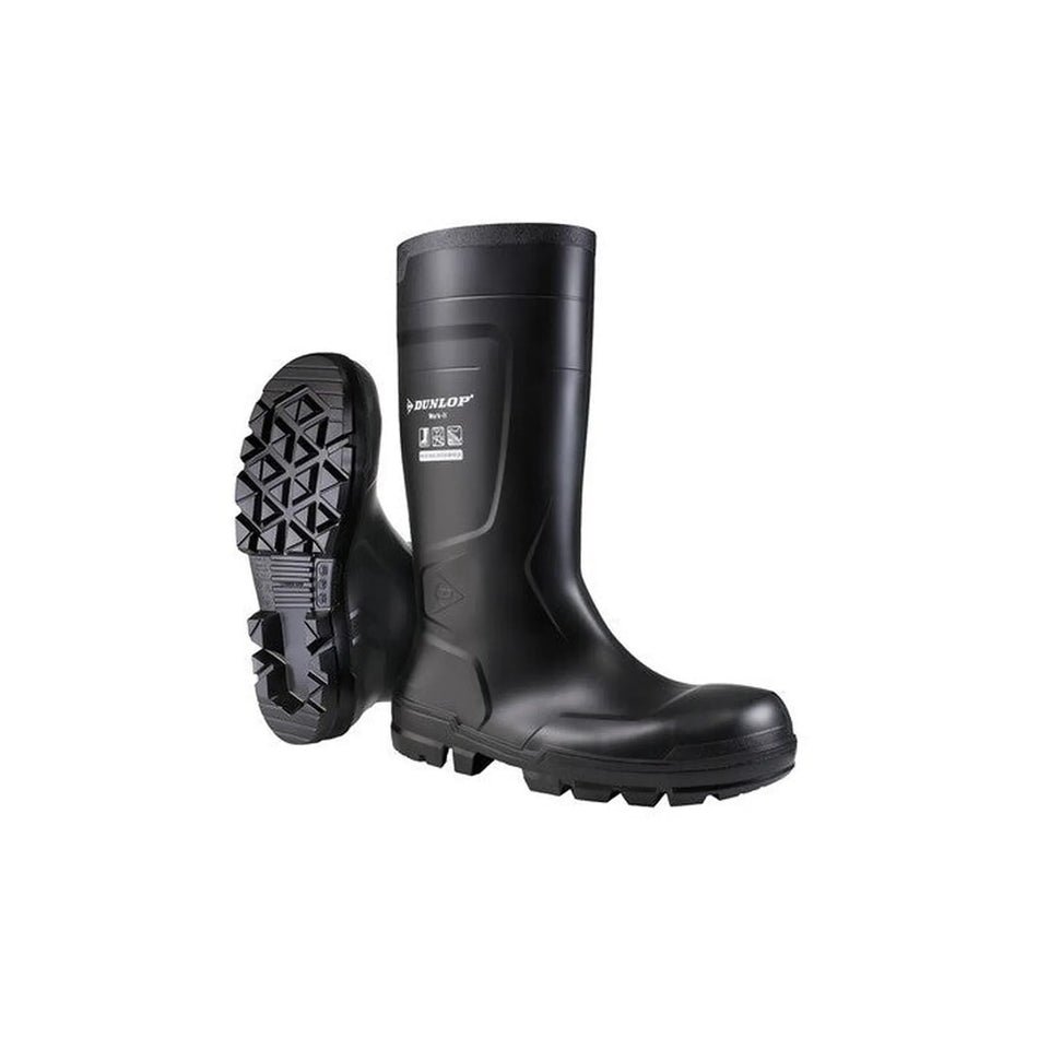 GVVNB2H Regen en winterlaarzen Dunlop black