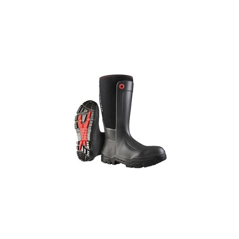 GVVNE68 Regen en winterlaarzen Dunlop black