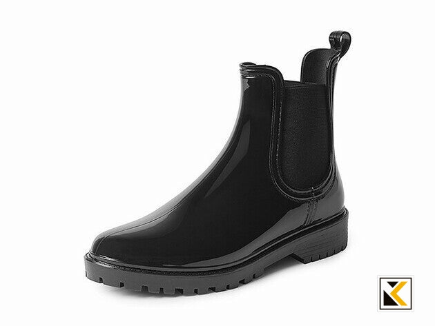 Gevavi Boots - Niki pvc dameslaars zwart black