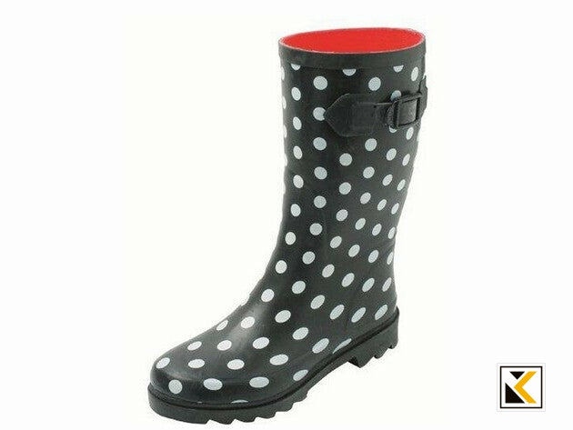 Gevavi Boots - Stip dameslaars rubber