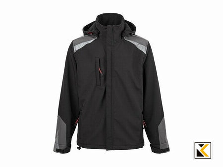 4Work - Valencia Softshell jas zwart black