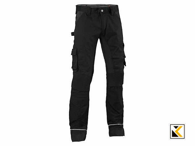 4WORK - Zaragoza werkbroek met stretch black