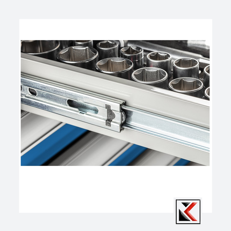 Gereedschapskast HT7G049 7 laden met zijdeur