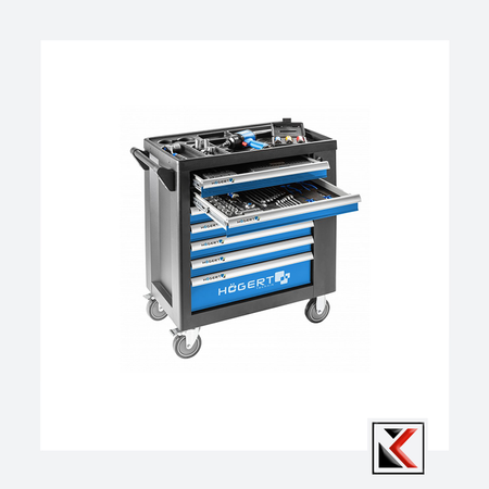 Gereedschapskast HT7G049 7 laden met zijdeur
