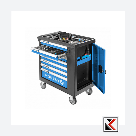 Gereedschapskast HT7G049 7 laden met zijdeur