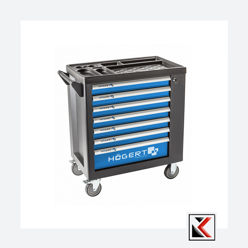 Gereedschapskast HT7G049 7 laden met zijdeur