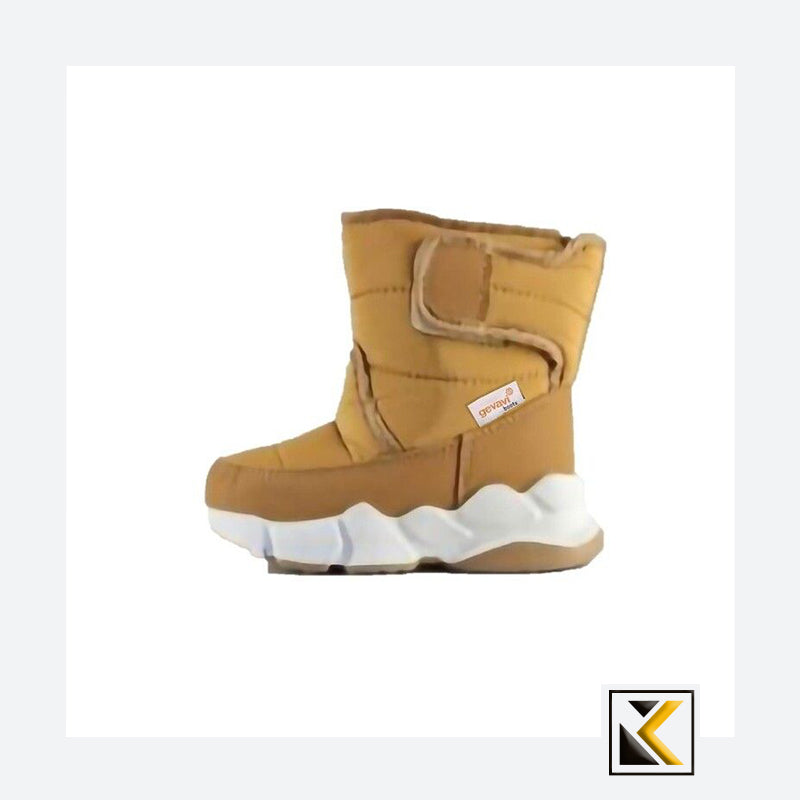 Gevavi Boots - CW14 gevoerde kinderlaars Camel