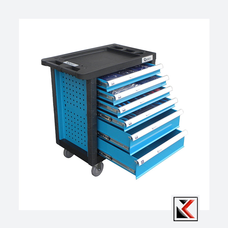 Gevulde gereedschapswagen 245 delig met 6 laden