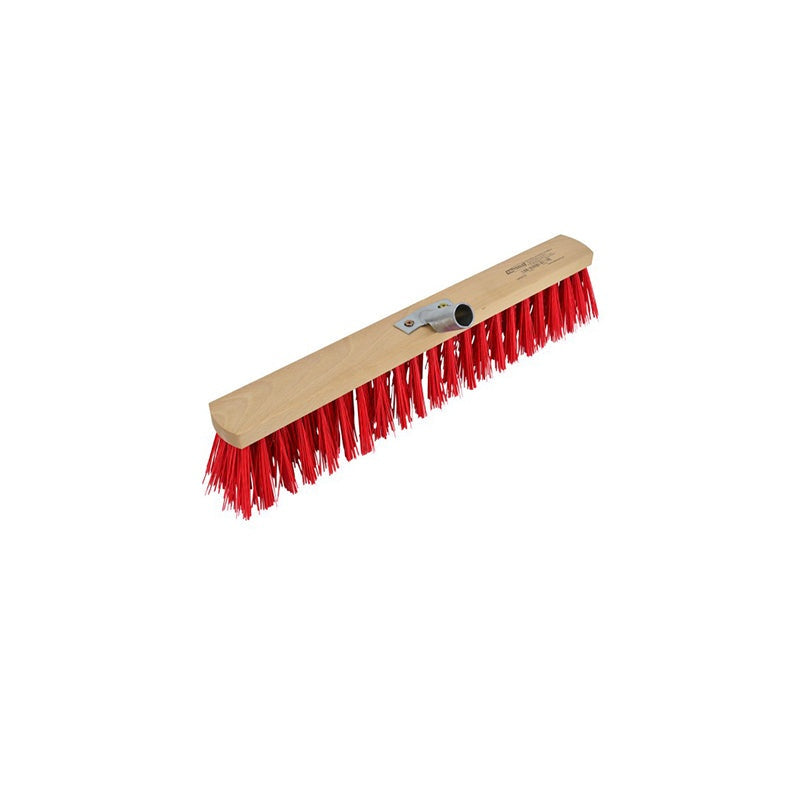 Harde bezem 80cm met steelhouder