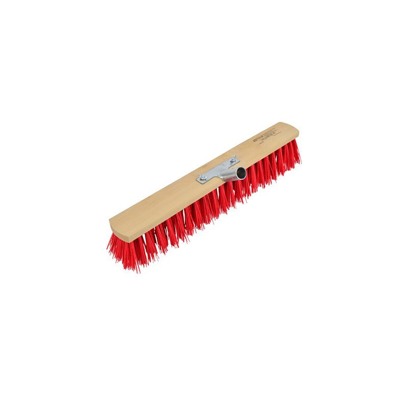 Harde bezem eco 80cm met steelhouder