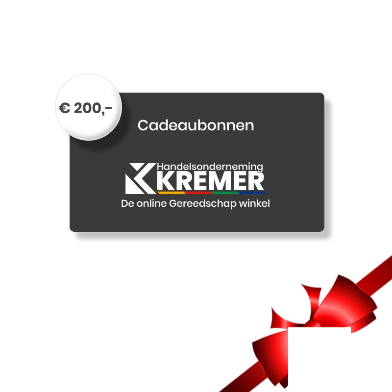 Cadeaubonnen Handelsonderneming Kremer