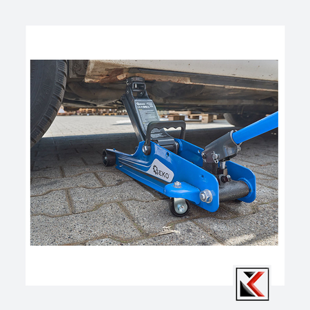 Hydraulische garagekrik 2.5T laag model met rubber