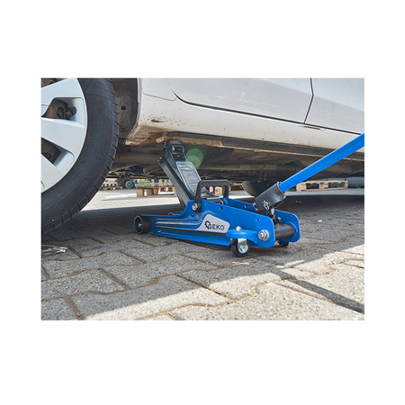Hydraulische garagekrik 2.5T laag model met rubber
