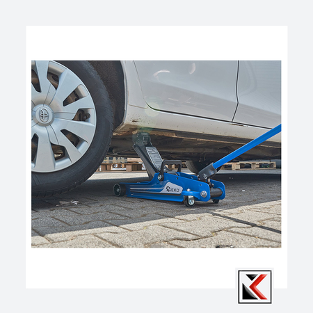 Hydraulische garagekrik 2.5T laag model met rubber