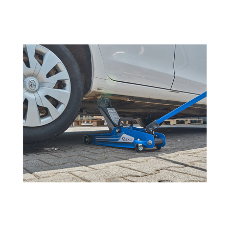Hydraulische garagekrik 2.5T laag model met rubber