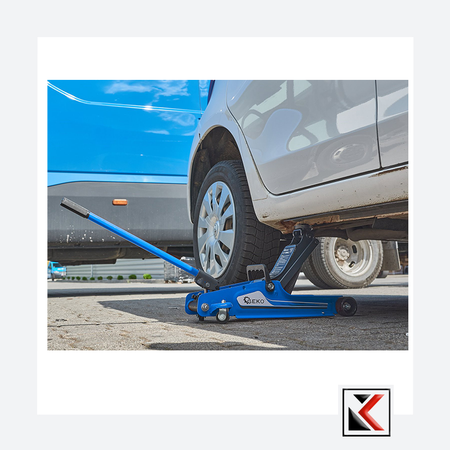 Hydraulische garagekrik 2.5T laag model met rubber