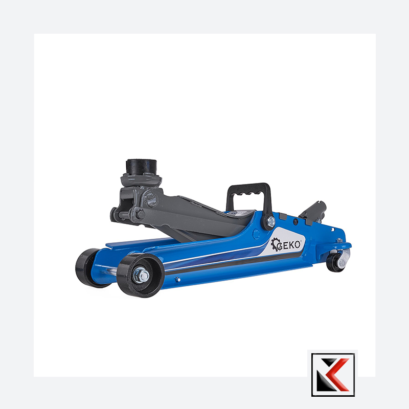 Hydraulische garagekrik 2.5T laag model met rubber