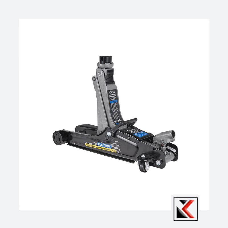 Hydraulische krik 2.5T met laag profiel incl. koffer