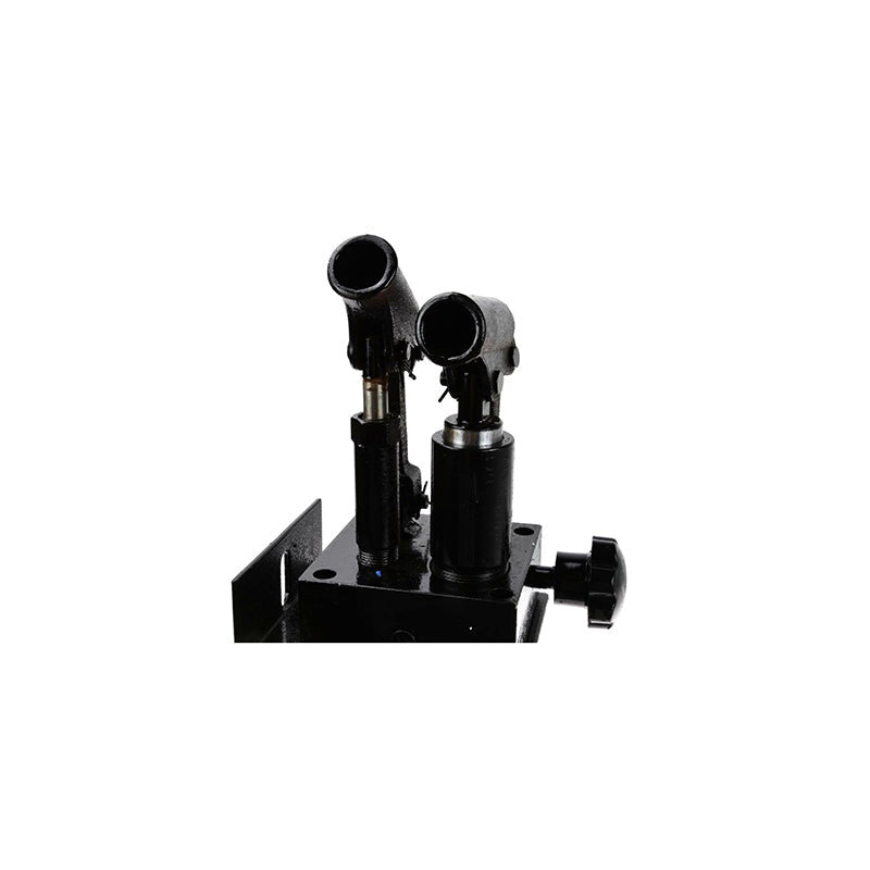 Hydraulische pers 50 tons met manometer dubbele zuiger