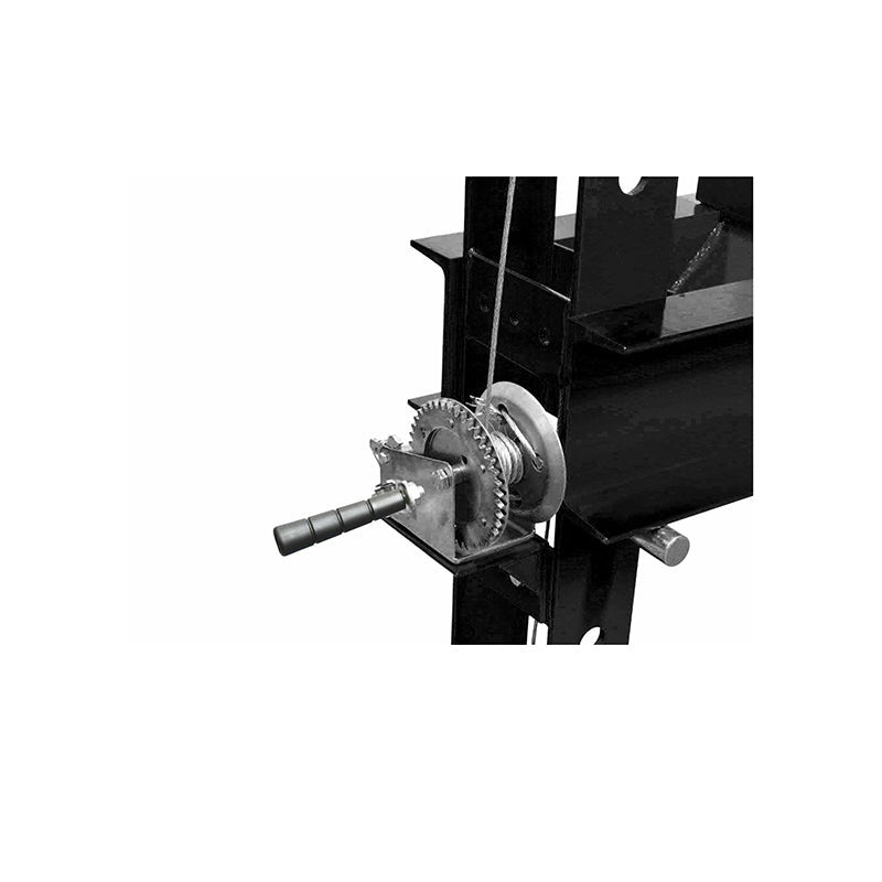 Hydraulische pers 50 tons met manometer dubbele zuiger