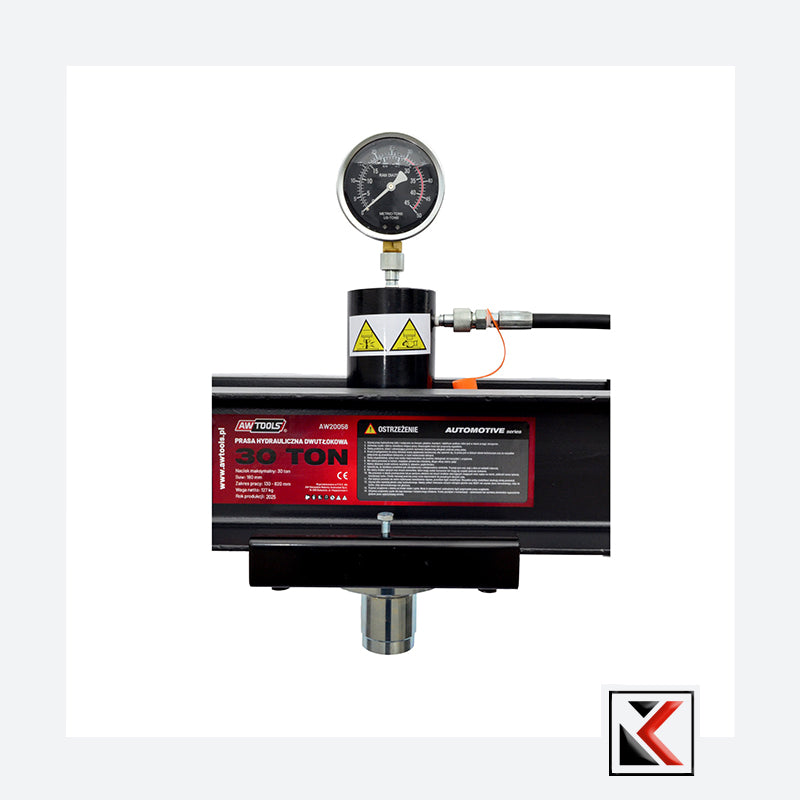 Hydraulische pers met manometer 30 Tons