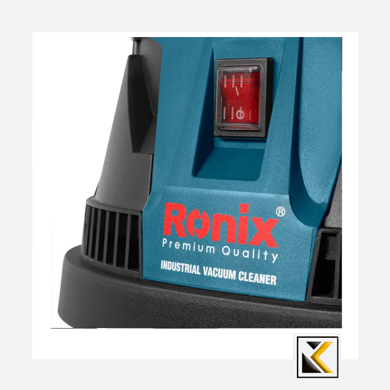 Industriële stofzuiger 1400W-40L Ronix 1241