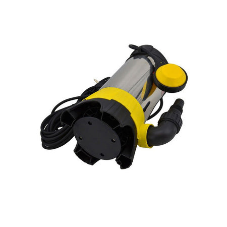 Inox pomp voor afvalwater met vlotter 1100w Q1DP