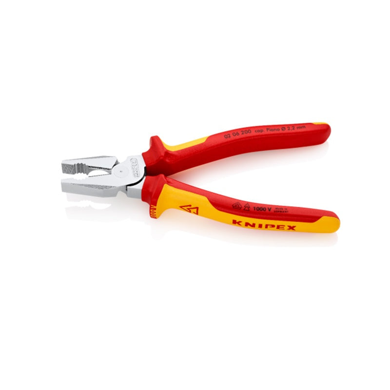 KNIPEX Kracht-combitang 200mm VDE 02 06 200