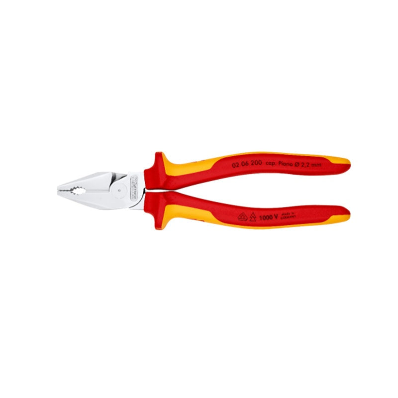KNIPEX Kracht-combitang 200mm VDE 02 06 200