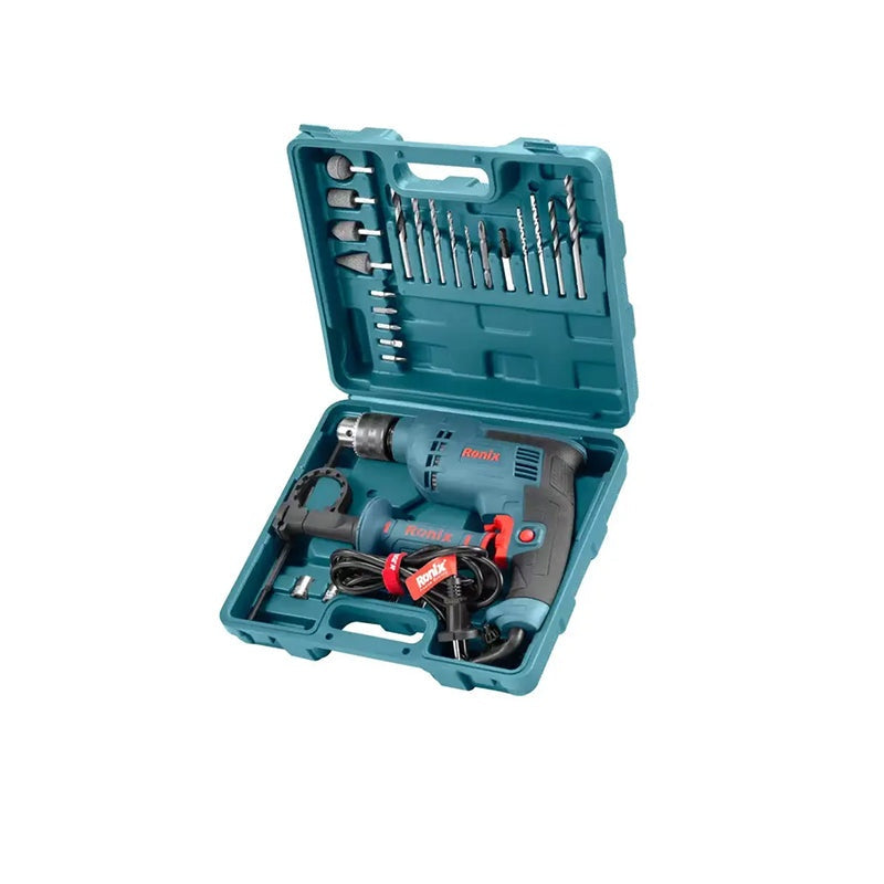 Klopboormachine met 29 delig acc. set incl. koffer
