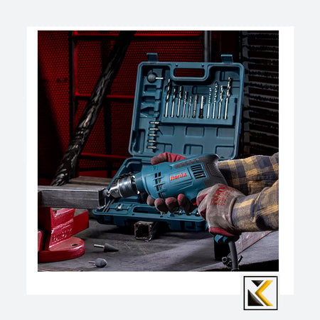 Klopboormachine met 29 delig acc. set incl. koffer