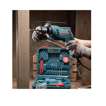 Klopboormachine met 33 delig acc. set incl. koffer