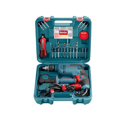 Klopboormachine met 33 delig acc. set incl. koffer