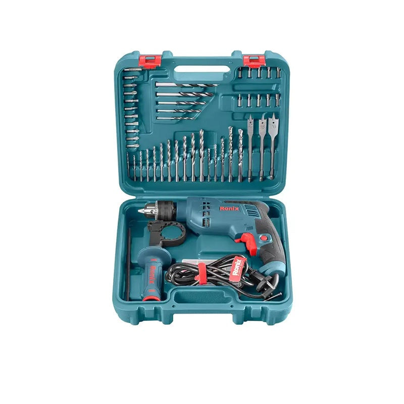 Klopboormachine met 52 delig acc. set incl. koffer