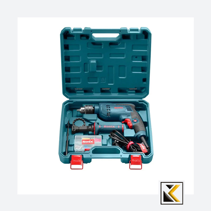 Klopboormachine met 54 delig acc. set incl. koffer