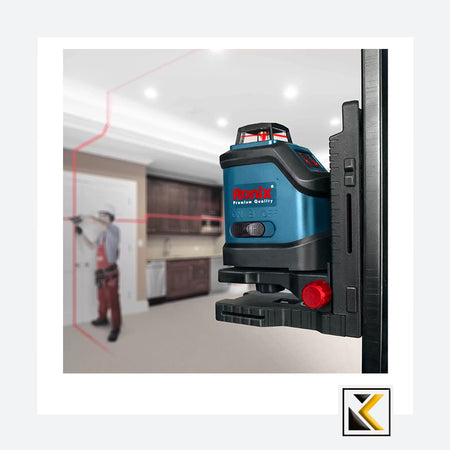 Kruislijnlaser 50M - Rode straal - 110x60x121mm3