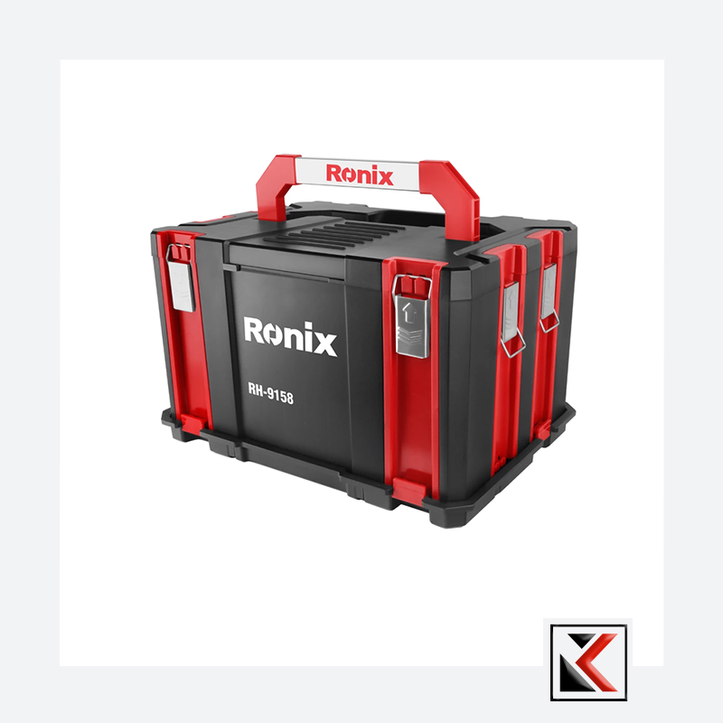 Ronix Kunststof gereedschapskist 25,5*32*44