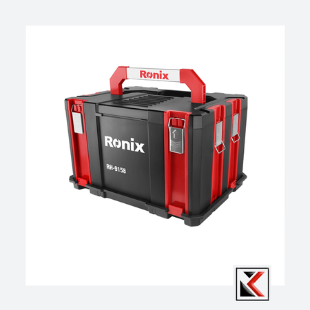 Ronix Kunststof gereedschapskist 25,5*32*44