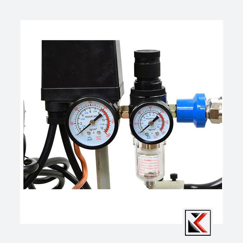 Lucht-oliecompressor 100L Compact