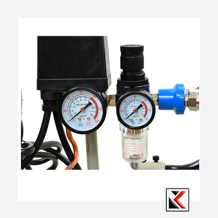 Lucht-oliecompressor 100L Compact