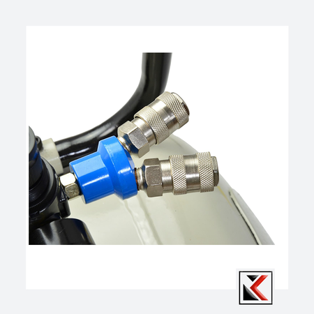 Lucht-oliecompressor 100L Compact