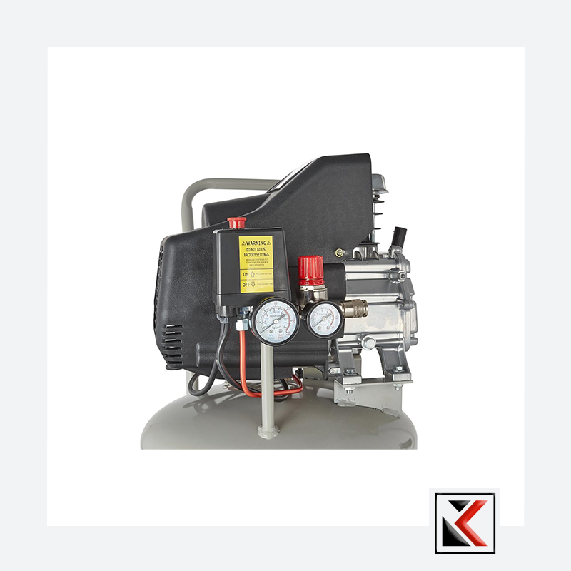 Lucht-oliecompressor verticaal 50L