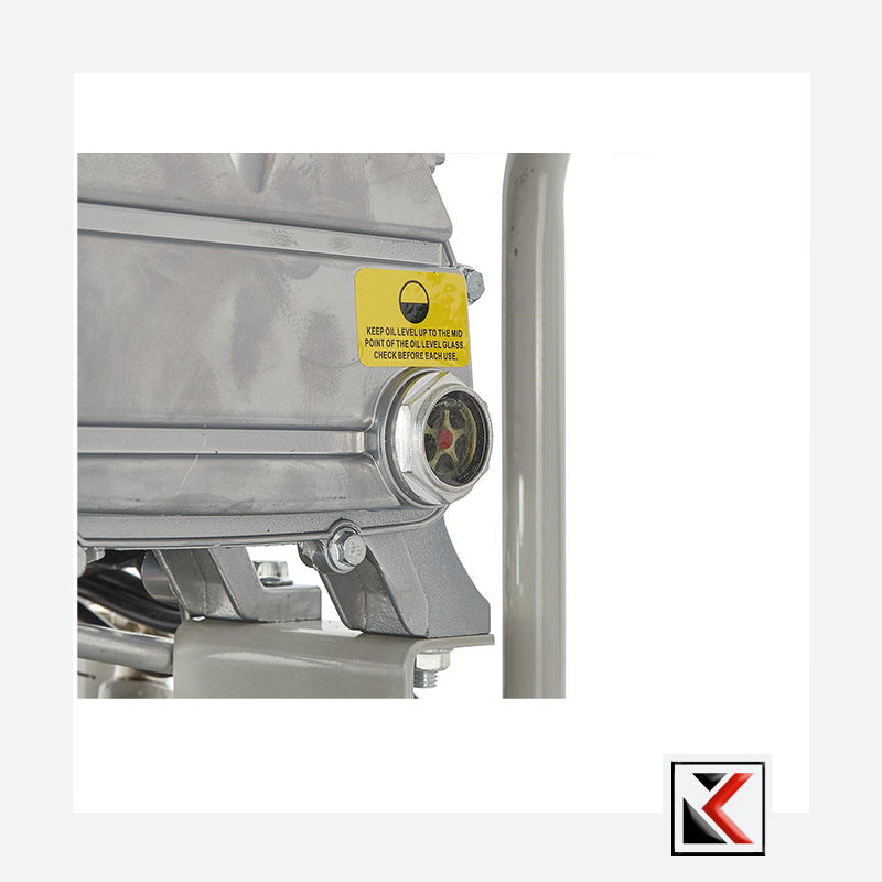 Lucht-oliecompressor verticaal 50L