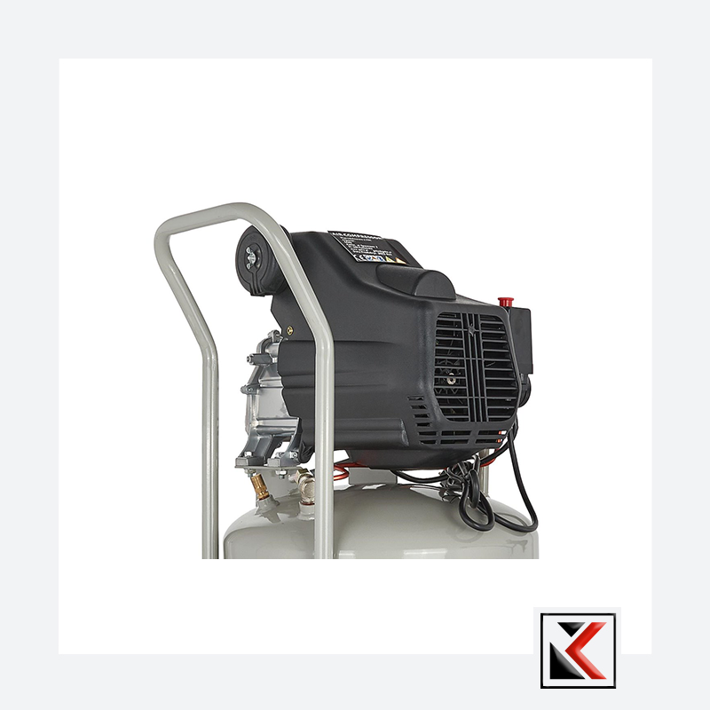 Lucht-oliecompressor verticaal 50L