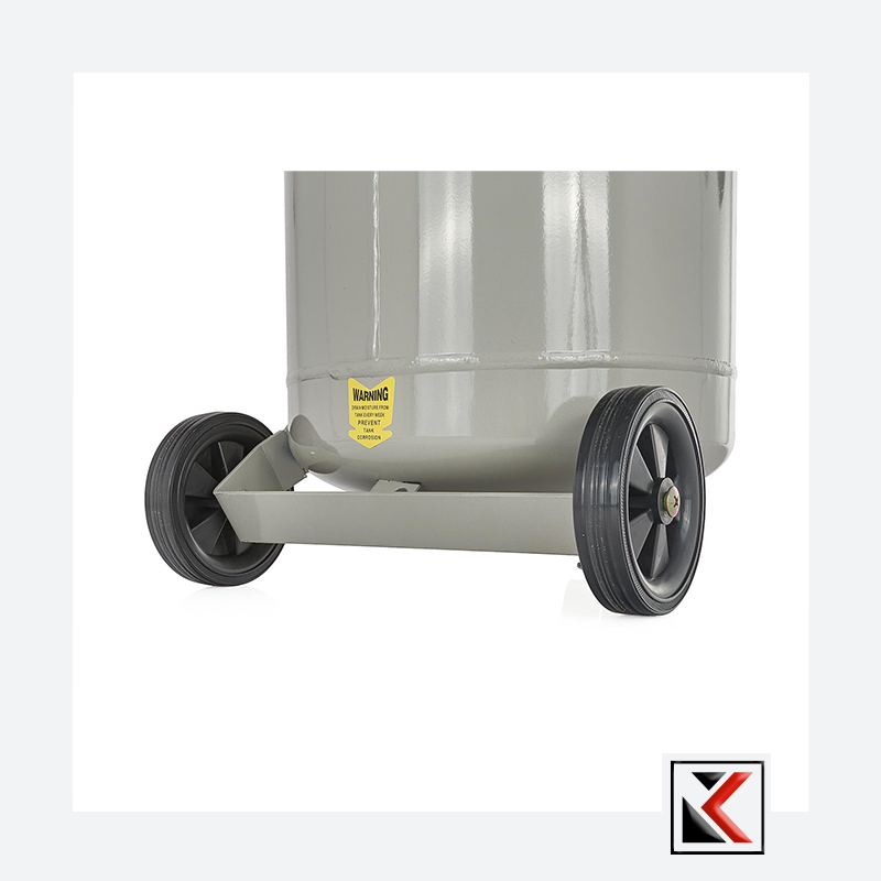 Lucht-oliecompressor verticaal 50L