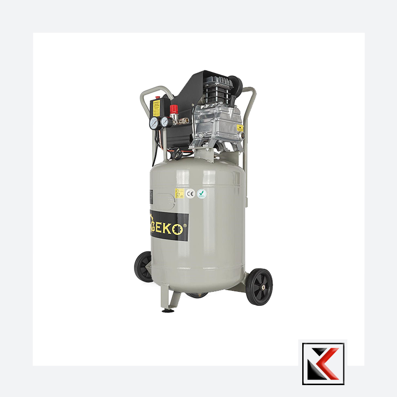 Lucht-oliecompressor verticaal 50L