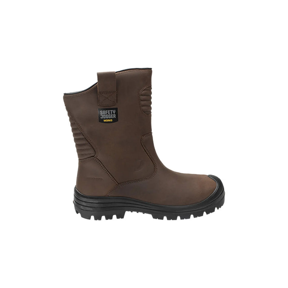 MAYONS3SWN werkschoenen Safety Jogger dark brown