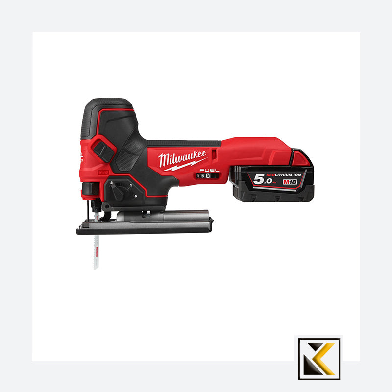 Milwaukee M18 FBJS-502X 18V Li-ion accu decoupeerzaag set (2x 5.0Ah accu)